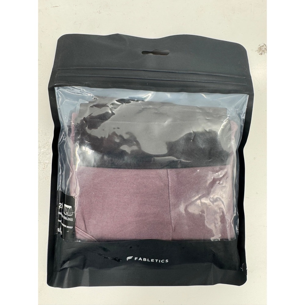 NWT Fabletics Underwear The 24-7 Boxer Brief Men's 2X Washed Oxblood Classic